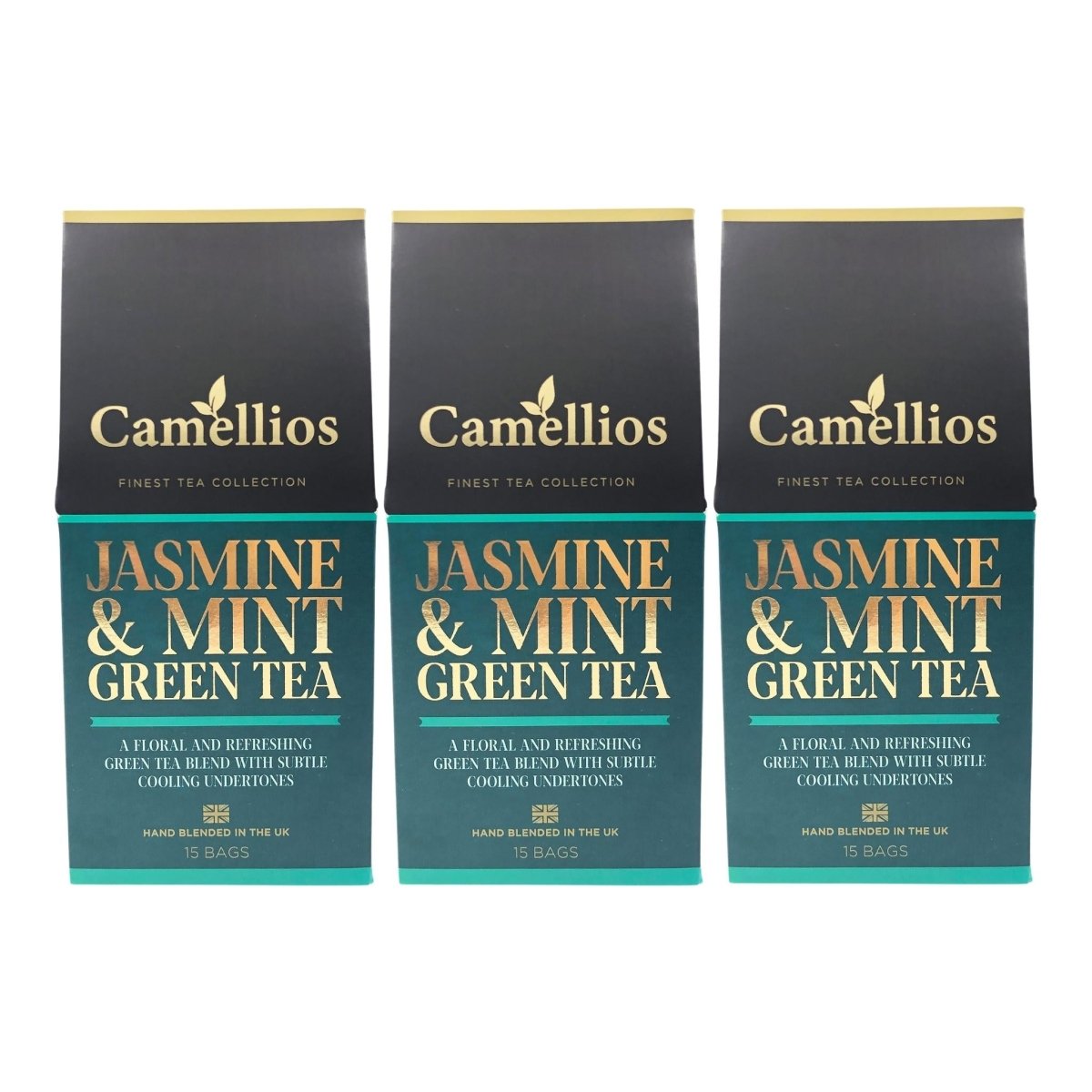 Jasmine & Mint Green Tea Bags-5