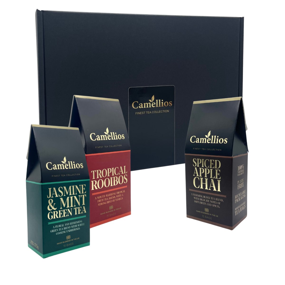 Premium Tea Gift Box - 3 Exotic Tea Blends-0