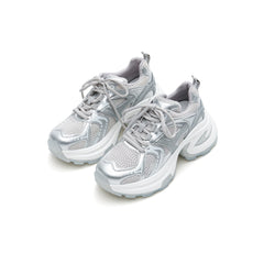 Breathable Mesh Platform Sneakers Trainers-1