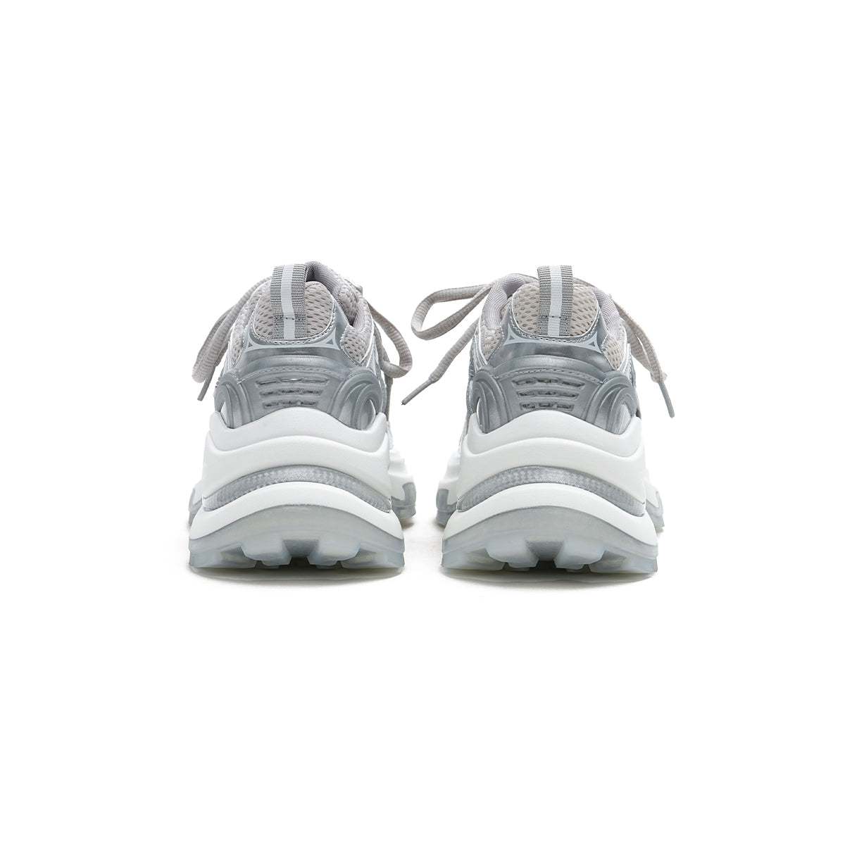 Breathable Mesh Platform Sneakers Trainers-2