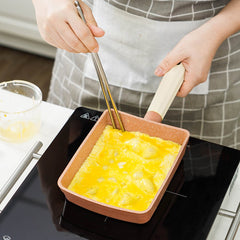 Cactus Baby Food Cooking Orange Fry Pan-1