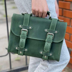Genuine Leather Briefcase Bag-TORONATA Lora | Handcrafted Women Professional Work Bag-10