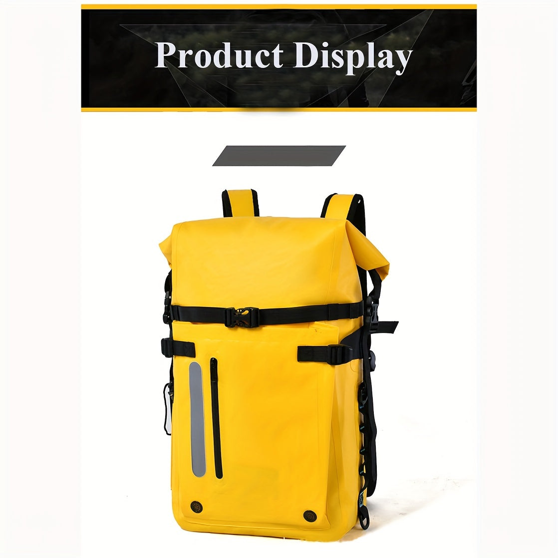 Waterproof Dry Bag – PVC Roll Top Backpack for Outdoor Adventures-4