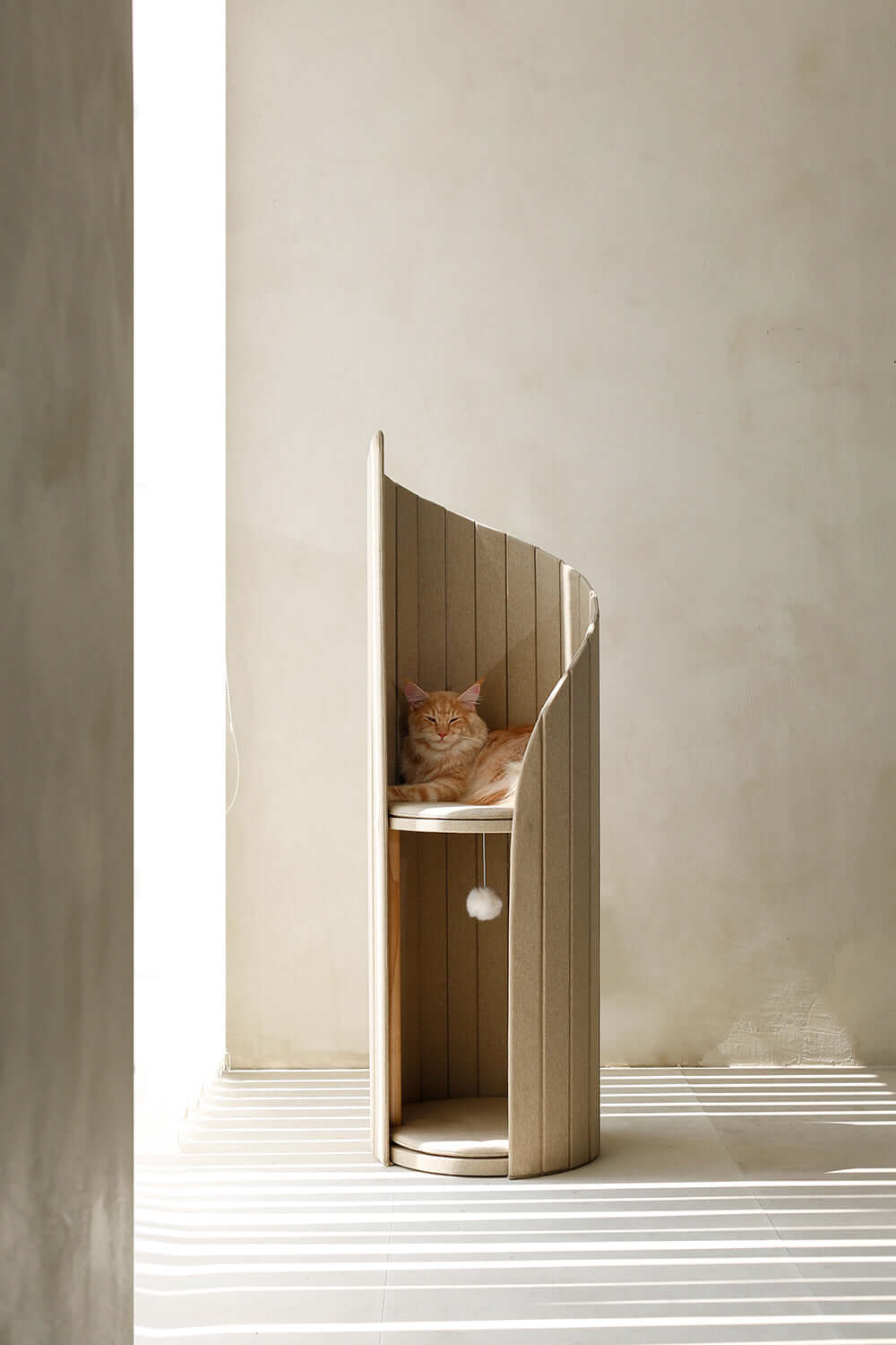 Elegant Cat Tower of Time Tree – Stylish, Stable & Fun Cat Play Structure-5