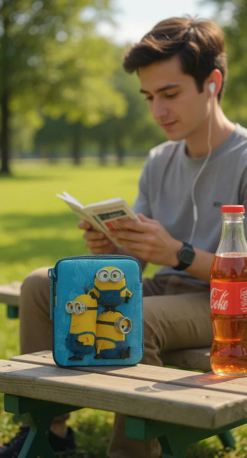 Minions Blue Pouch