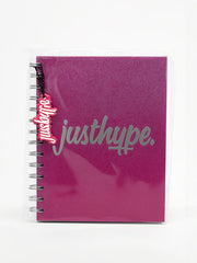 Just Hype Pink Sleek Notebook – Licensed Urban Charm