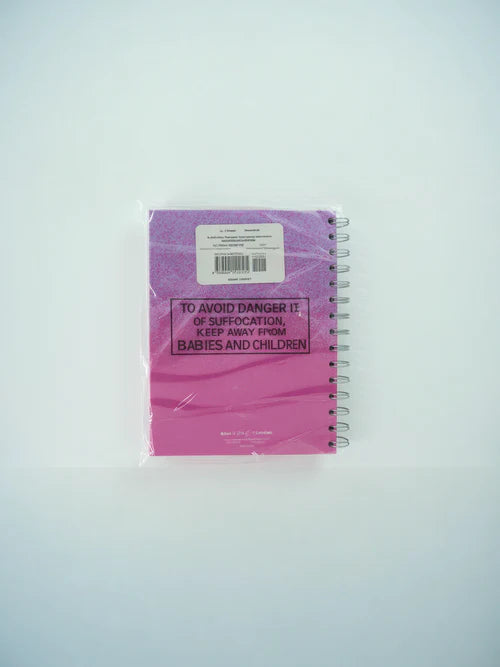 Just Hype Pink Sleek Notebook – Licensed Urban Charm