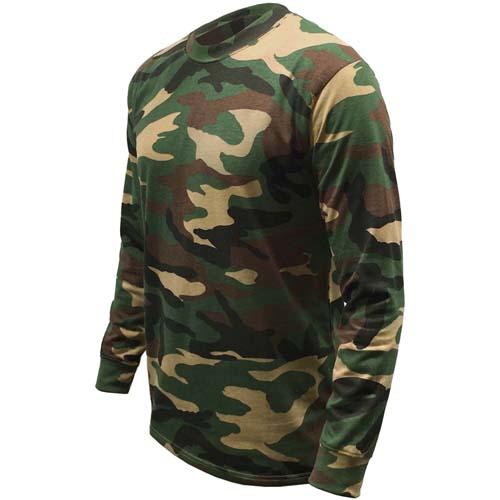 Camouflage Long Sleeve T-Shirt-1