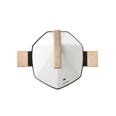 Maple Leaf 24cm White Non-stick Soup Pot - A Taste of Everyday Elegance-1