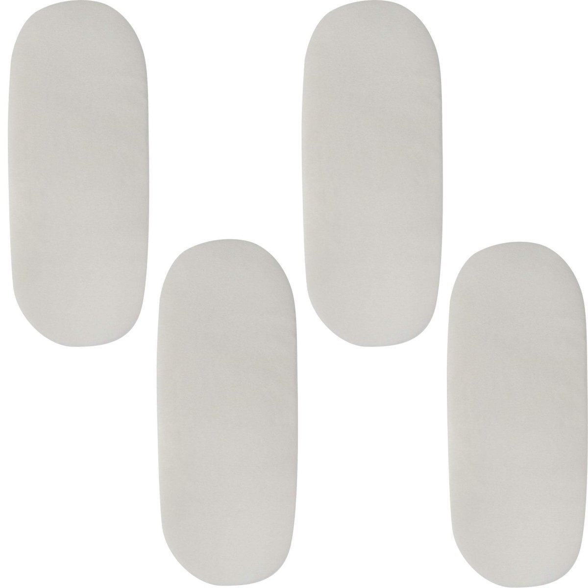 Moses Basket Jersey Fitted Sheet 100% Cotton - Pack Of 4-2