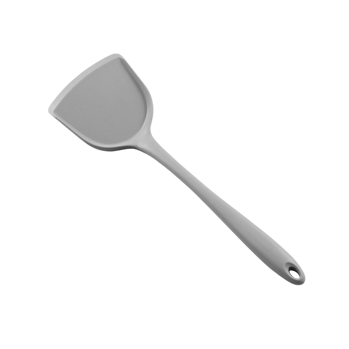 Nordic High Heat Proof Grey Silicone Turner - Heat-Resistant Non-Stick Cooking Utensil-1