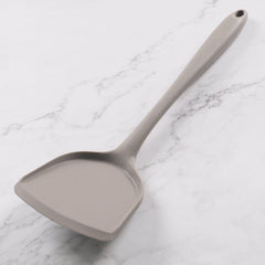 Nordic High Heat Proof Grey Silicone Turner - Heat-Resistant Non-Stick Cooking Utensil-2