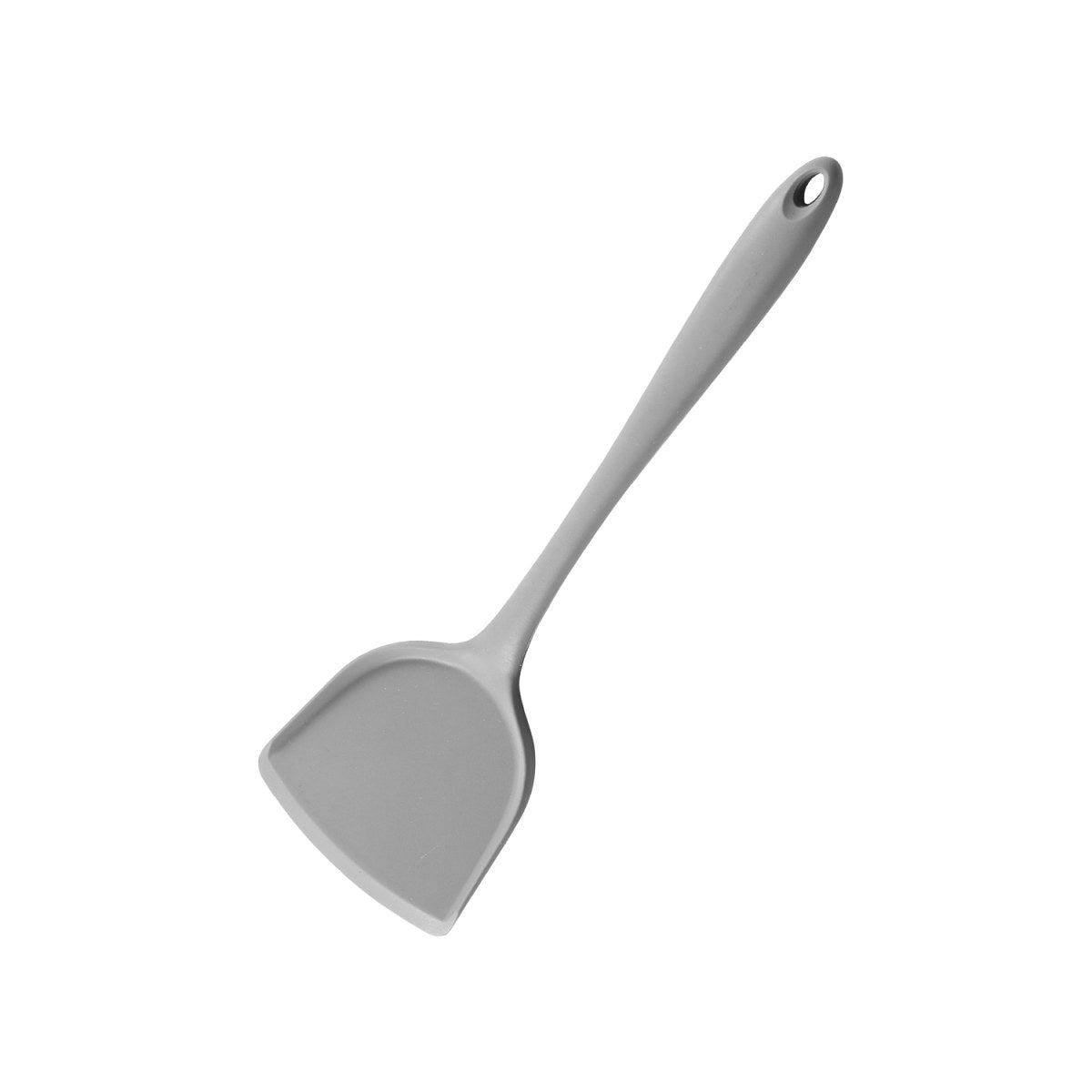 Nordic High Heat Proof Grey Silicone Turner - Heat-Resistant Non-Stick Cooking Utensil-0