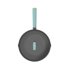 Nordic Starry Stone 28cm Black Non-stick Wok Pan - Elegance in Every Meal-1
