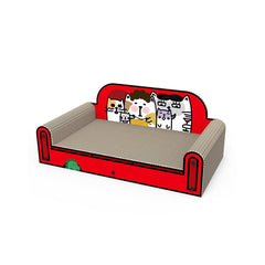 DIY Cat Scratching Board with Stickers | Multi-Sided Cat Lounge-0