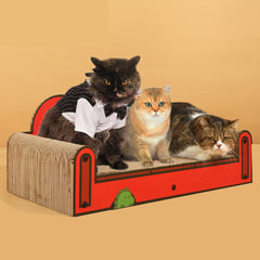 DIY Cat Scratching Board with Stickers | Multi-Sided Cat Lounge-1