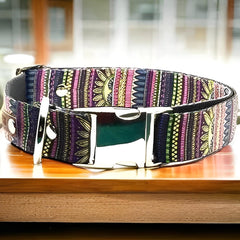 Regal Pooch Cotton Dog Collar – Finnigan's Play Pin-0