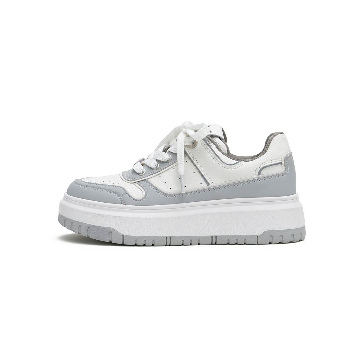 Sporty Platform Casual Sneakers Trainers-0