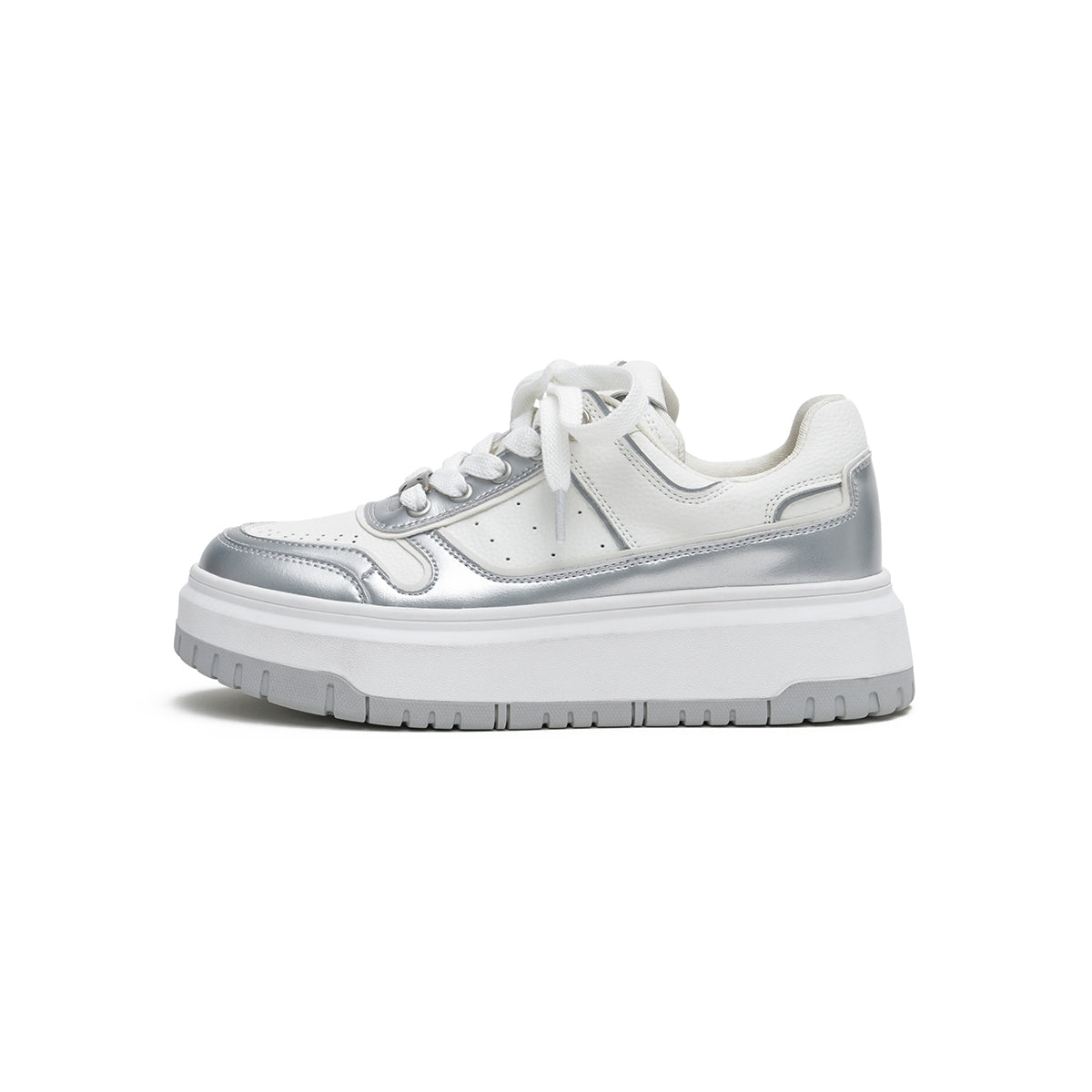 Sporty Platform Casual Sneakers Trainers-5